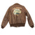Original U.S. WWII Long Rangers 371st Bomb Squadron A-2 Flight Jacket Original Items