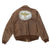 Original U.S. WWII B-24 Liberator 745th Bomb Squadron Lardassaurus Named Bombardier A-2 Flight Jacket Original Items