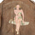 Original U.S. WWII B-24 Liberator Three Kisses for Luck Named A-2 Flight Jacket - Flying Eight Balls 44th Bomb Group Original Items