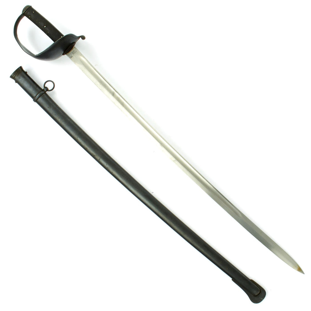 Original Brazilian Model 1880 Cavalry Saber with Scabbard by Alexander Coppel of Solingen Germany Original Items