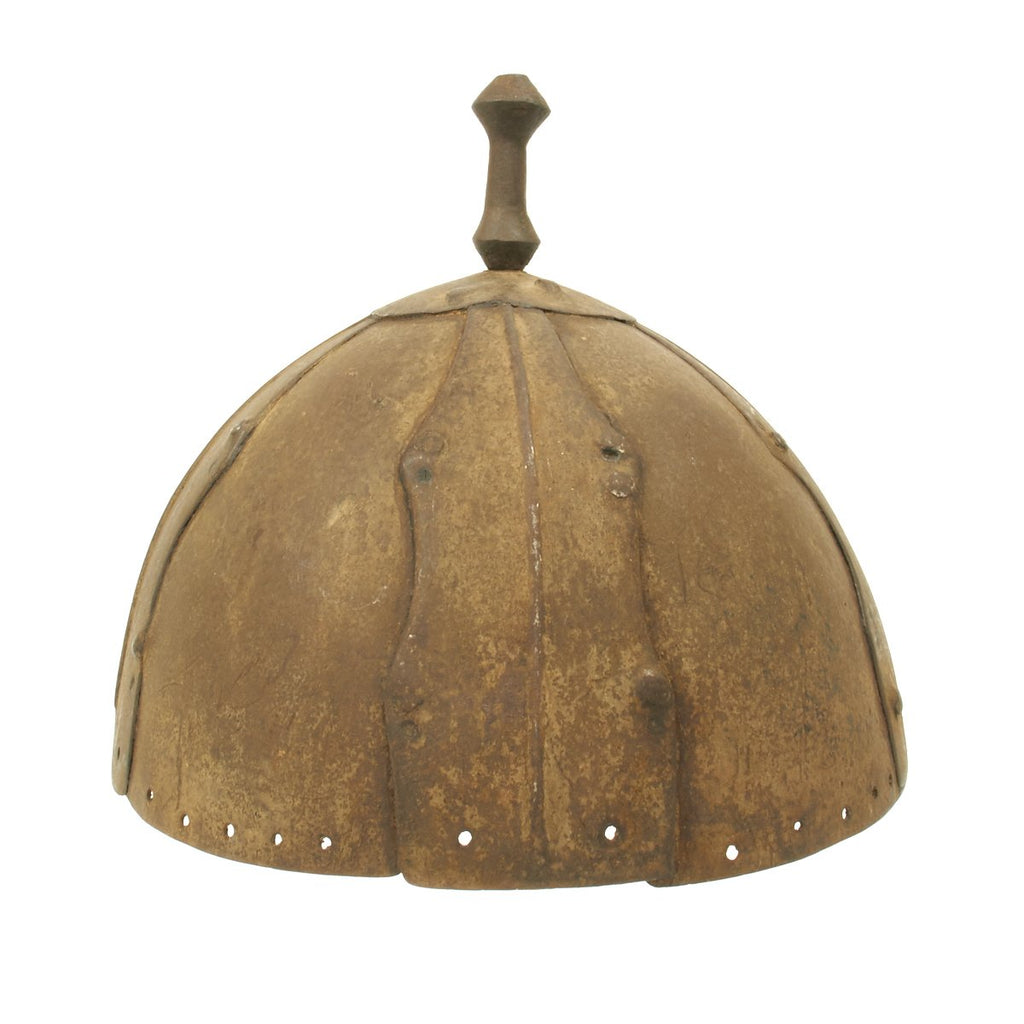Original Tibetan War Helmet Circa 1650 Original Items