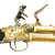 Original British Napoleonic Wars Flintlock Volley Pistol Cased Set Named to Captain James Saumarez Original Items