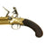 Original British Napoleonic Wars Flintlock Volley Pistol Cased Set Named to Captain James Saumarez Original Items