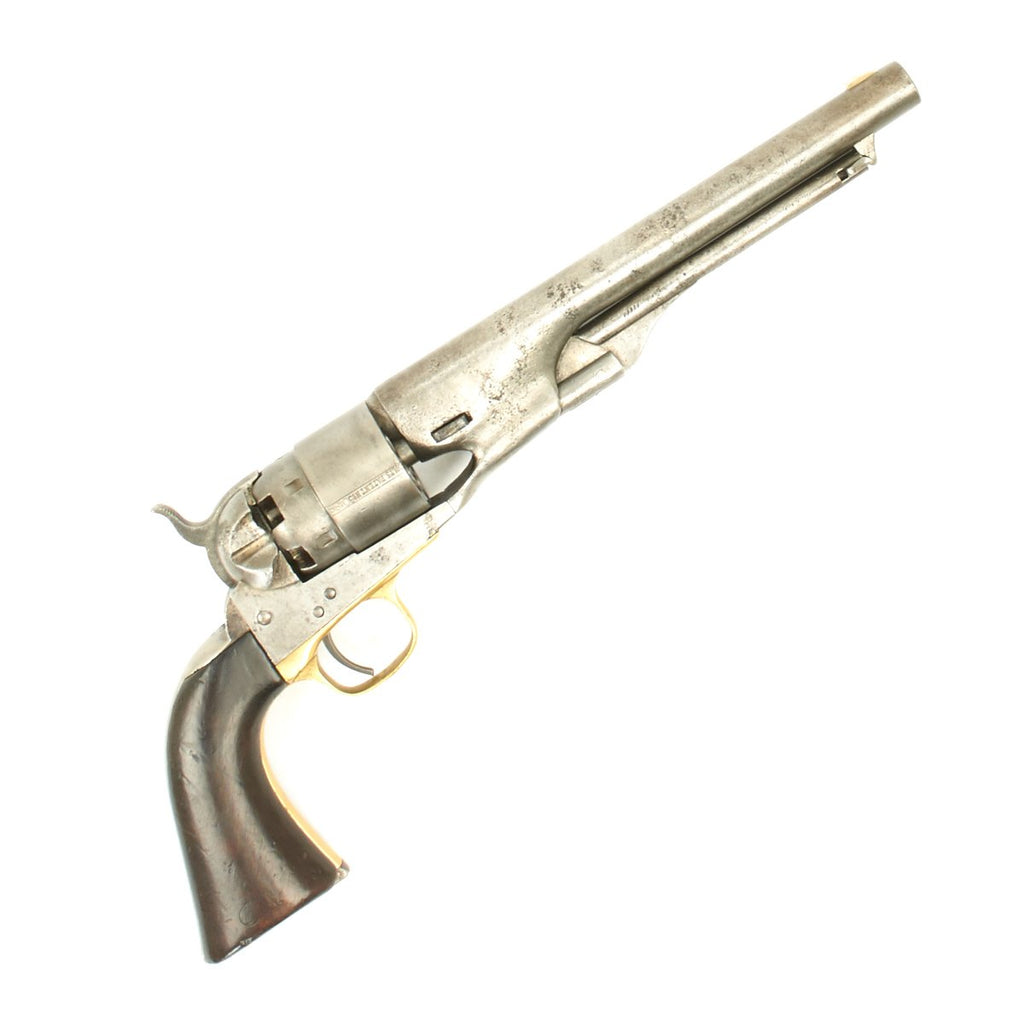 Original U.S. Civil War Colt Model 1860 Army Revolver Made in 1862 - Matching Serial No 60488 Original Items