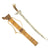 Original 19h Century Moro Kris Short Sword with Scabbard from the Phillipine-American War Original Items