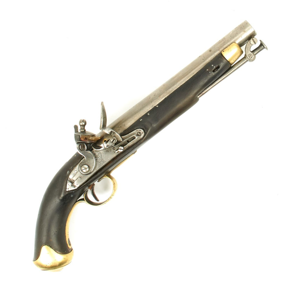 Original British Flintlock New Land Pattern 23rd Light Dragoons Marked Pistol - Circa 1812 Original Items