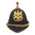 Original Royal New Zealand Artillery Named Other Ranks Blue Cloth Helmet - circa 1905 Original Items