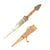 Original 1880 Sudanese Mahdi Dervish Arm Dagger with Leather Scabbard Original Items