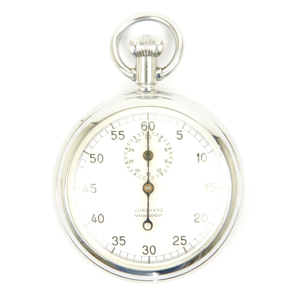 Original German WWII Kriegsmarine U-boat Torpedo Timer Stop Watch by Junghans - Fully Functional Original Items