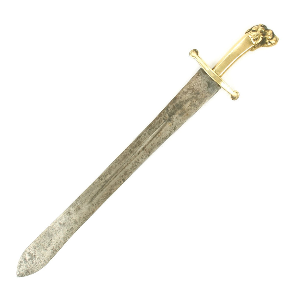 Original British Napoleonic Lion-headed 52nd Regiment of Foot Bandsman's Short Sword - circa 1815 Original Items