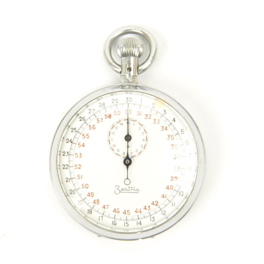 Original German WWII Kriegsmarine U-boat Torpedo Timer Stop Watch by ZentRa - Fully Functional Original Items
