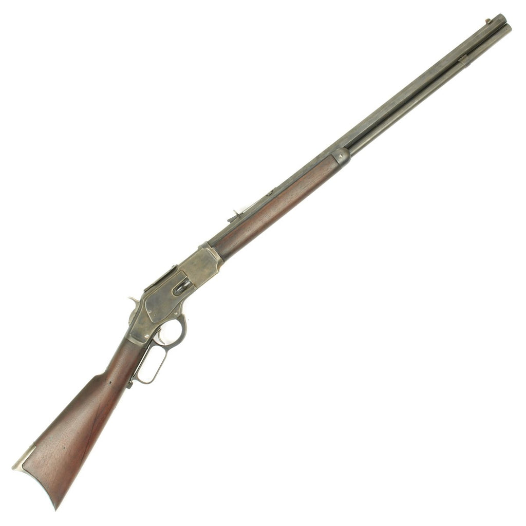Original U.S. Winchester Model 1873 .38-40 Rifle with Octagonal Barrel - Manufactured in 1886 Original Items