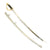 Original U.S. Civil War Model 1860 Nickel-Plated Light Cavalry Saber with Scabbard by D.J. MILLARD - Dated 1862 Original Items