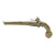 Original Cossack Ball Butt Migulet Pistol - Fully Inlaid circa 1780 New Made Items