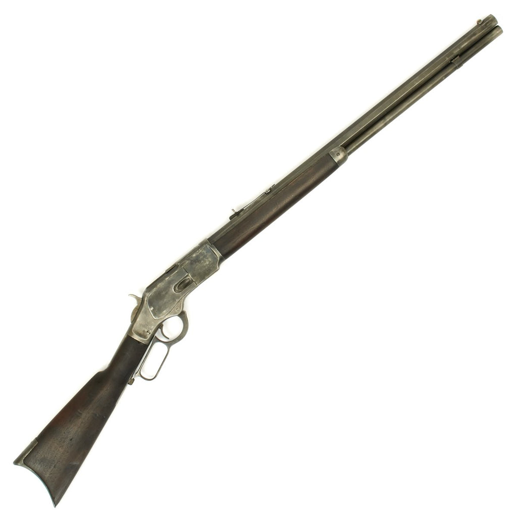 Original U.S. Winchester Model 1873 .44-40 Rifle with Octagonal Barrel - Manufactured in 1887 Original Items