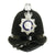 Original British Queen Elizabeth Comb Top Bobby Helmet from the Metropolitan Police (London) c.1990 Original Items