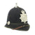 Original British Bobby Police Helmet with Rare Ball Top from West Riding Constabulary Original Items