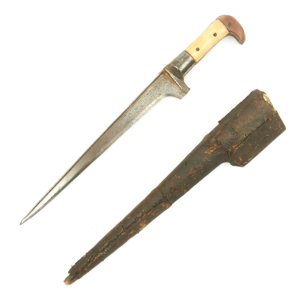 Original Victorian Afghan Khyber Pass Chura Dagger with Scabbard circa 1840 Original Items