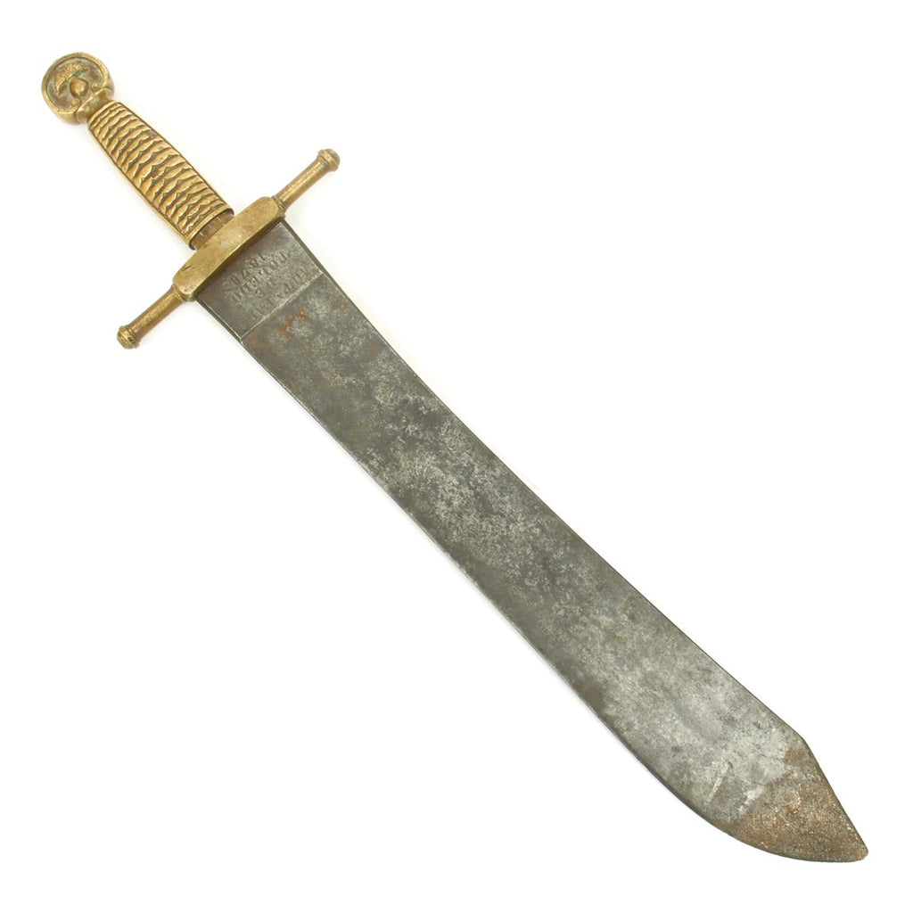 Original Spanish Artillery Pioneer Heavy Short Sword made in Toledo - dated 1876 Original Items