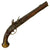 Original U.S. Revolutionary War German Brass Mounted Flintlock Horse Pistol marked R-5-C-IV on Butt Cap - circa 1750 Original Items