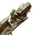 Original 18th Century Pair of Italian Flintlock Small Pocket Pistols with Polished Steel Mounts and Fluted Barrels - Circa 1720 Original Items