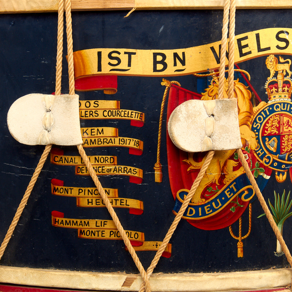 Original British WWI 1st Battalion Welsh Foot Guards Regiment Presenta ...