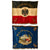 Original Imperial German Pre-WWI Kaiserliche Marine Navy Veteran's Silk Banner - 57” x 50” Original Items