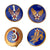 Original U.S. WWII US Army Air Forces Enamel Distinctive Unit Insignia Lot - 17 Items Original Items