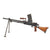Original WWII Imperial Japanese 1943 Dated Type 99 Display Light Machine Gun with Live Barrel - Matching Serial 4870 Original Items