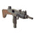 Original Israeli Six-Day War UZI Display Submachine Gun dated 1961 with Wood Stock and Magazine - Serial 81845 Original Items