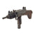 Original Israeli Six-Day War UZI Display Submachine Gun dated 1961 with Wood Stock and Magazine - Serial 81845 Original Items