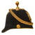 Original British Victorian Army Artillery Officer Blue Cloth Dress Spike Helmet - Pre-WWI Original Items