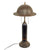 Original U.S. WWI Victory Lamp Featuring British Made M1917 Helmet and 75mm Field Gun Shell - Swords to Ploughshares Table Lamp by Snead and Co Original Items