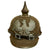 Original Imperial German WWI Prussian M1915 Infantry Ersatz Felt Pickelhaube Spiked Helmet - Filzhelm Original Items