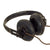 Original German WWII Panzer Armored Vehicle Model B Headset with Throat Mic Original Items