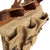 German WWII MP 44 Magazine Jute and Leather Pouch Set Constructed From Original Period Jute Postal Bags New Made Items