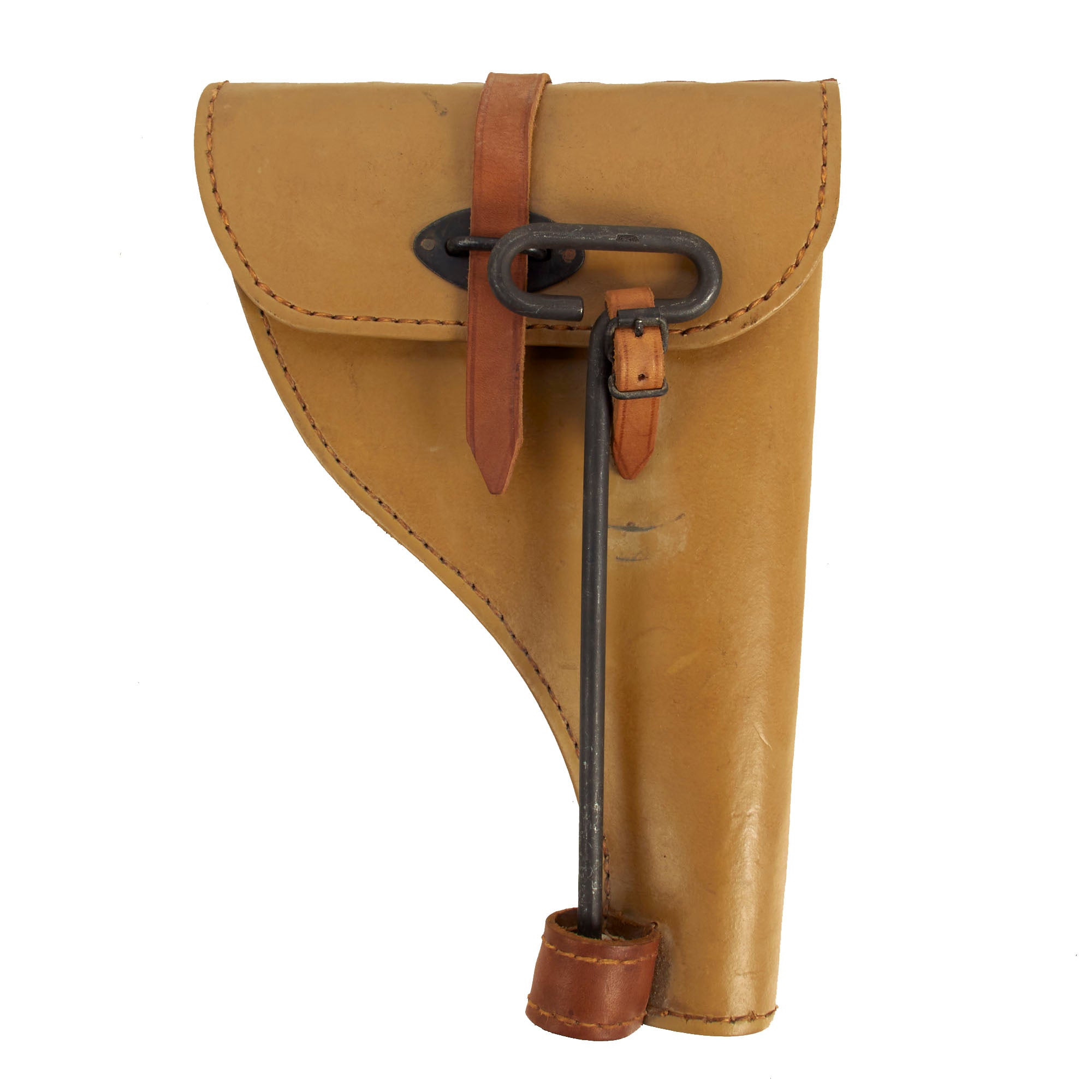 German WWII LP 34 Heer Signal Flare Pistol Holster With Cleaning
