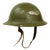 Original RARE Dutch Interwar Model 1916B Helmet - Reissued for German WWII Luftschutz Use Original Items