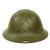 Original RARE Dutch Interwar Model 1916B Helmet - Reissued for German WWII Luftschutz Use Original Items