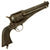 Original U.S. Remington M-1875 Single Action Army .44cal Revolver with 5 1/2" Shortened Barrel & Holster - Serial 59 Original Items