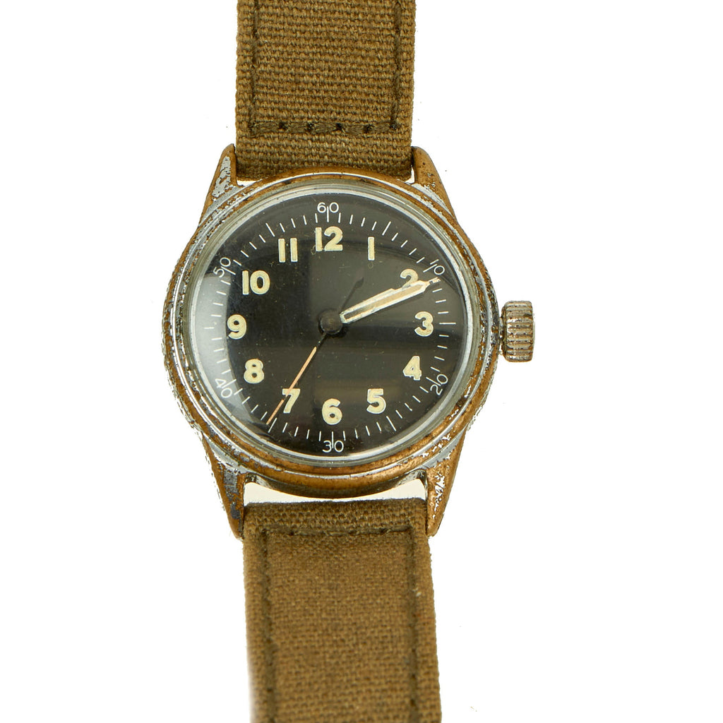 Original U.S. WWII Type A-11 USAAF Wrist Watch by Elgin Converted