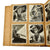 Original U.S. WWII US Army Air Corps Carved Wooden Personal Photo Album Original Items