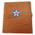 Original U.S. WWII US Army Air Corps Carved Wooden Personal Photo Album Original Items