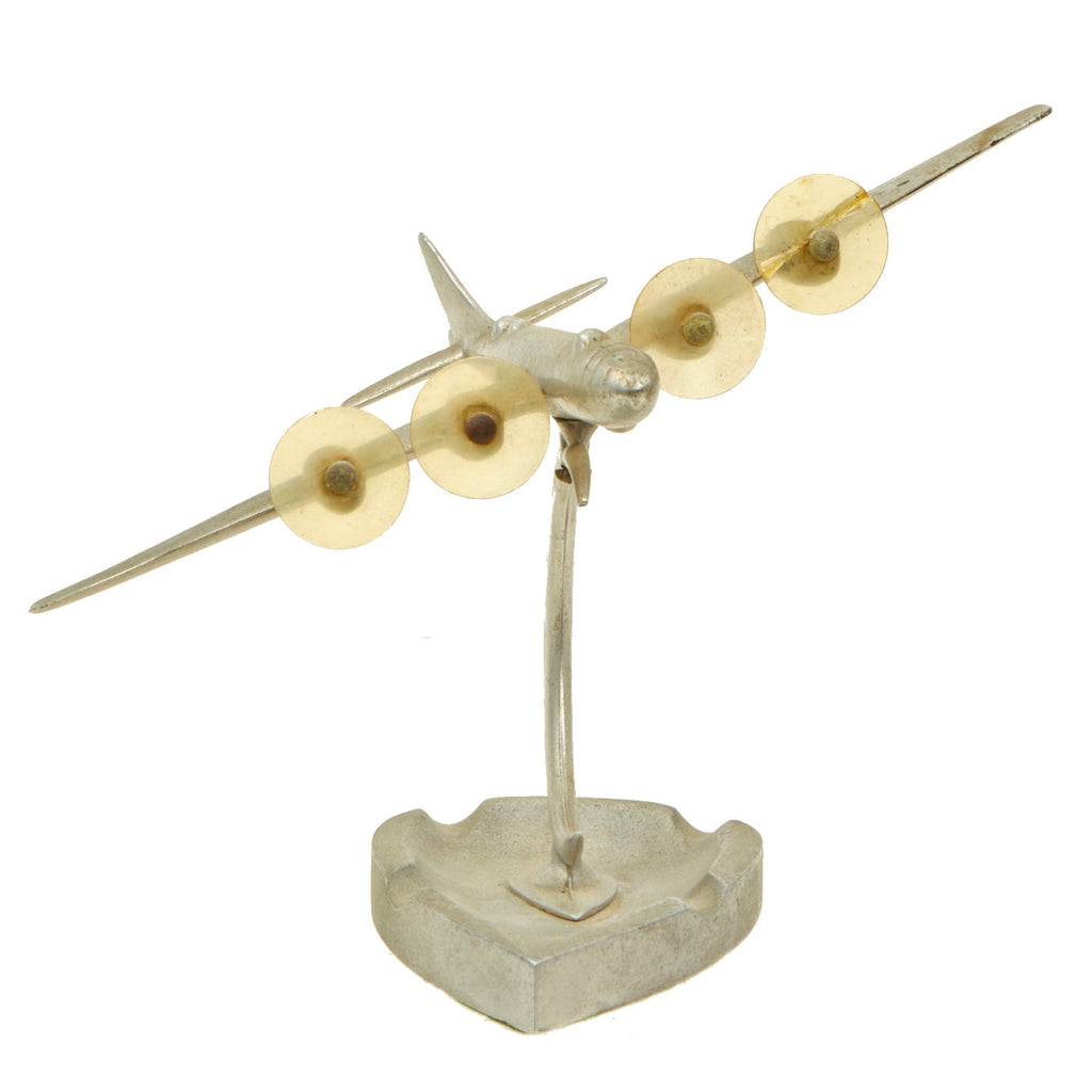Original U.S. WWII Boeing B-29 Superfortress Bomber Trench Art Ashtray Original Items