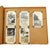 Original U.S. WWII US Navy Hawaiian Service Carved Wooden Personal Photo Album Featuring Pictures of Pearl Harbor Original Items