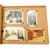 Original U.S. WWII US Navy Hawaiian Service Carved Wooden Personal Photo Album Featuring Pictures of Pearl Harbor Original Items