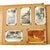 Original U.S. WWII US Navy Hawaiian Service Carved Wooden Personal Photo Album Featuring Pictures of Pearl Harbor Original Items