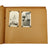 Original U.S. WWII US Navy Hawaiian Service Carved Wooden Personal Photo Album Featuring Pictures of Pearl Harbor Original Items