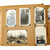 Original U.S. WWII US Navy Hawaiian Service Carved Wooden Personal Photo Album Featuring Pictures of Pearl Harbor Original Items
