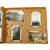 Original U.S. WWII US Navy Hawaiian Service Carved Wooden Personal Photo Album Featuring Pictures of Pearl Harbor Original Items